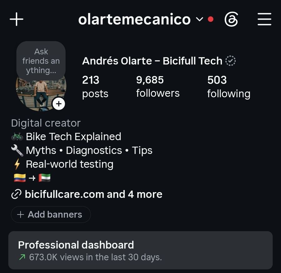 @olartemecanico Instagram profile