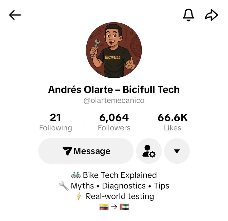 Andrés Olarte social media profile