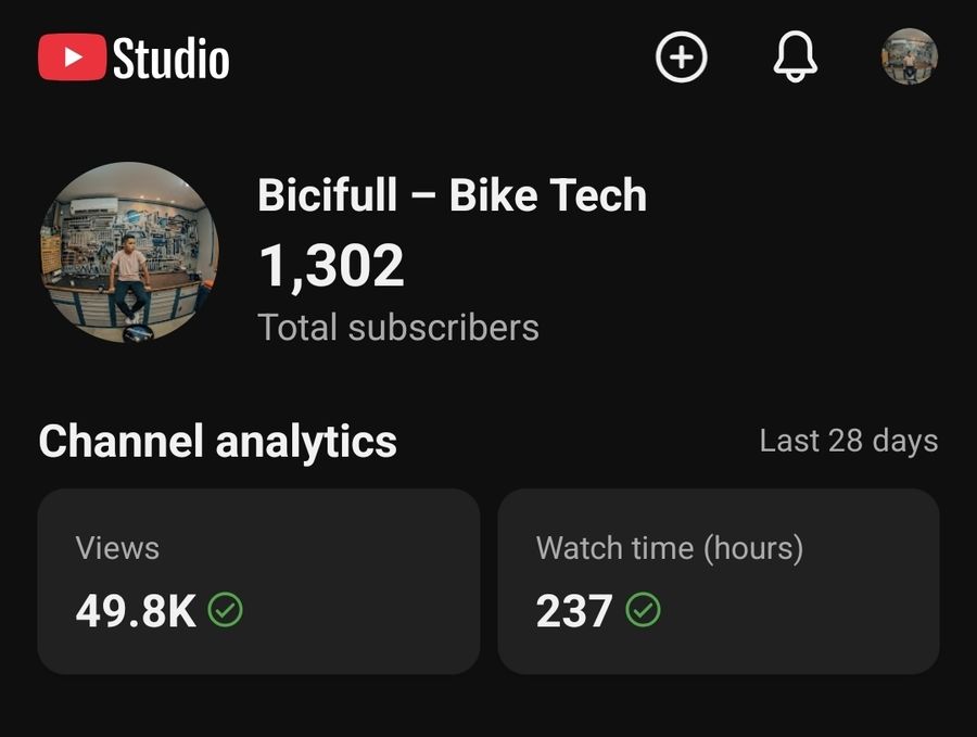 Bicifull Bike Tech YouTube channel